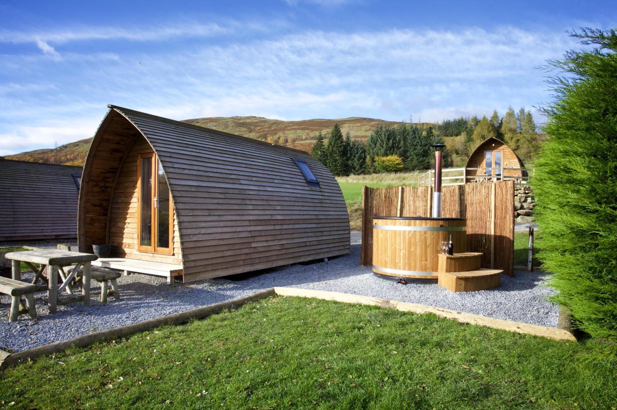 Loch Tay Highland Lodges And Glamping Park Morenish Ngoại thất bức ảnh